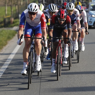 Foto zu dem Text "Küng nutzte in Harelbeke eiskalt seine Podiumschance"