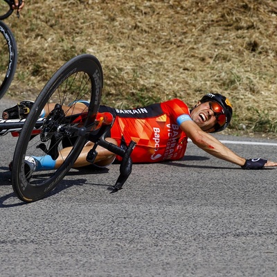 Foto zu dem Text "Giro-Tag mit Problemen: Bahrain Victorious dennoch zufrieden"