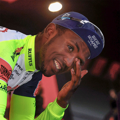 Foto zu dem Text "Nach Etappensieg folgt für Girmay das bittere Giro-Aus"