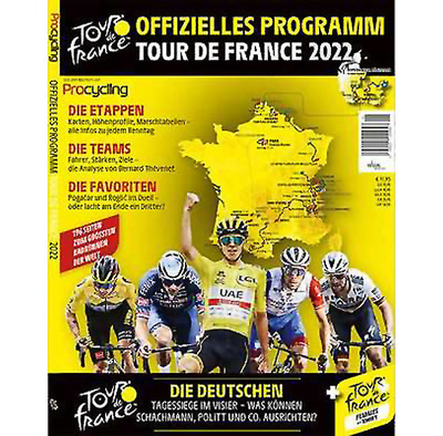Foto zu dem Text "Tour de France Programmheft 2022: Jetzt erhältlich"