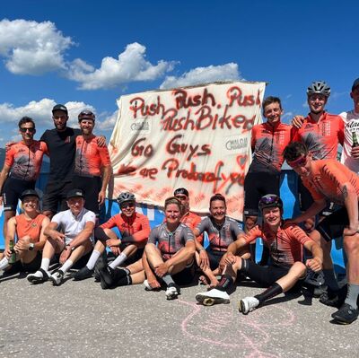 Foto zu dem Text "OÖ-Tour: Dauner Akkon und die Pushbikers fahren in die Top Ten"