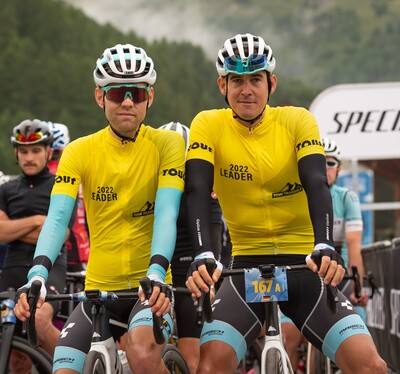 Foto zu dem Text "Tour Transalp: Wieder Platz eins - trotz Regen und Rutschpartie"