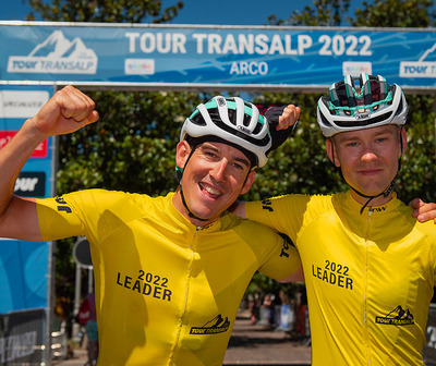 Foto zu dem Text "Tour Transalp: Sieg auf der ganzen Linie"