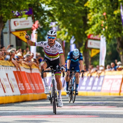 Foto zu dem Text "Alaphilippe schlägt an der Mur de Huy zu"