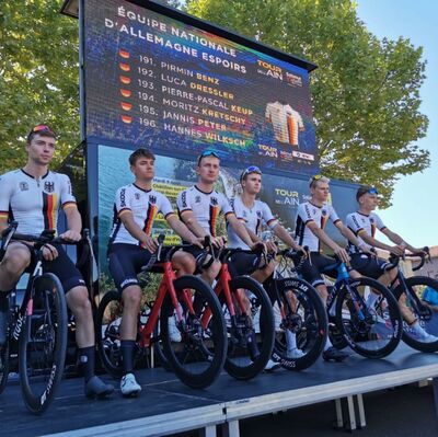 Foto zu dem Text "U23-Nationalteam mit starkem Auftakt bei Tour de l`Ain"