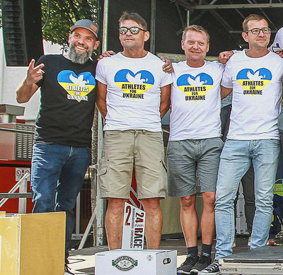 Foto zu dem Text "Race Around Austria: “Team Athletes for Ukraine“ sammelt Spenden"