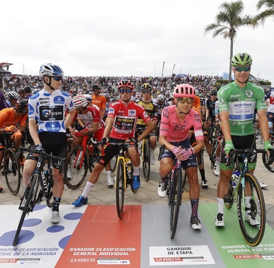 Foto zu dem Text "Corona-Protokoll der Tour wird auch bei der Vuelta angewandt"