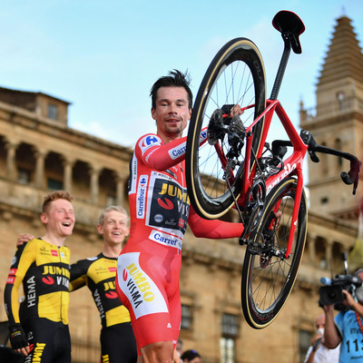 Foto zu dem Text "Rechtzeitig fit: Roglic führt Jumbo bei der Vuelta an"
