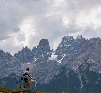 Foto zu dem Text "Eroica Dolomiti: Landschaft, Leistung, Dolce Vita "