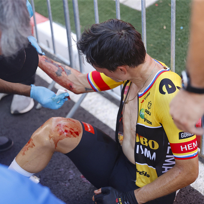 Foto zu dem Text "Roglic sucht die Schuld für sein Vuelta-Aus bei Wright"