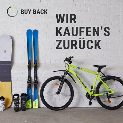 Foto zu dem Text "Decathlon Deutschland: kauft gebrauchte Sportgeräte zurück"