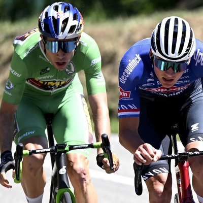 Foto zu dem Text "Van der Poel und Van Aert auf gleichen Wegen zur Tour"