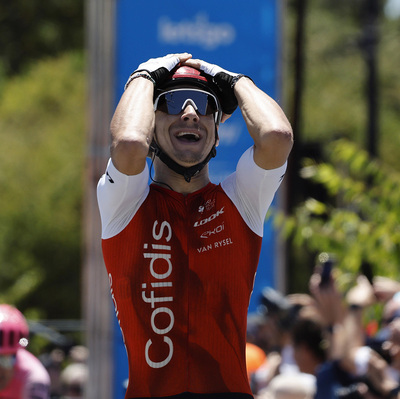 Foto zu dem Text "Coquard mit Premiere für sein Team, sein Land und sich selbst"