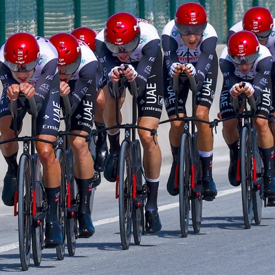 Foto zu dem Text "Startzeiten des Teamzeitfahrens der UAE Tour"