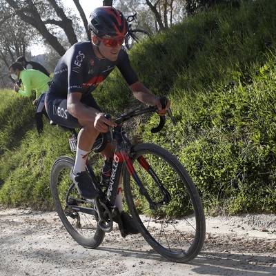 Foto zu dem Text "Pidcock auch auf den Strade Bianche im Flow?"