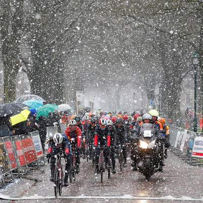 Foto zu dem Text "Drentse 8 van Westerveld wegen Schneefalls abgebrochen"