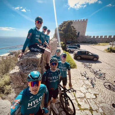 Foto zu dem Text "Bike-Aid-Debütant Dorn fehlte es nur an Abgebrühtheit "