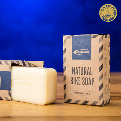 Foto zu dem Text "Schwalbe Natural Bike Soap: Natürlich und schonend"