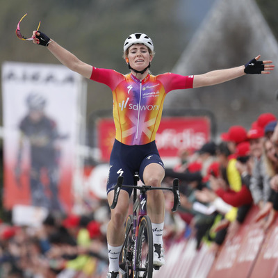 Foto zu dem Text "Vollering gewinnt auch Flèche Wallonne, Lippert Zweite"