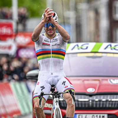 Foto zu dem Text "Evenepoel strahlt bei ´La Doyenne´ als Weißer Riese"