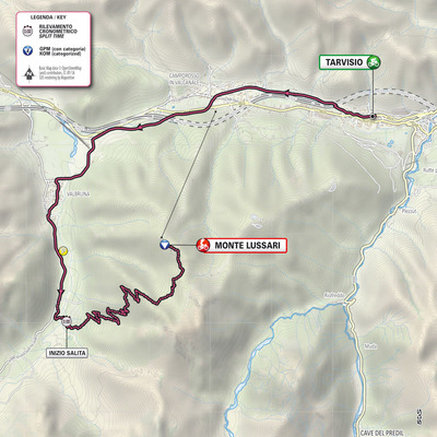Foto zu dem Text "Diskussionen um Giro-Bergzeitfahren am Monte Lussari entbrannt"