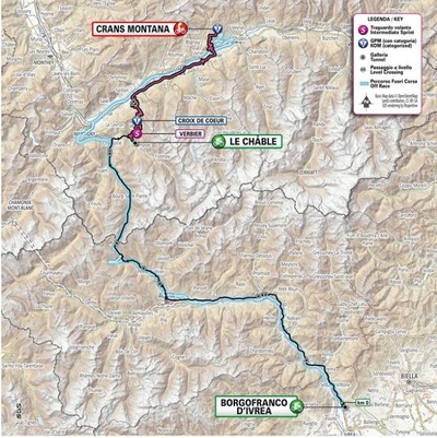 Foto zu dem Text "13. Giro-Etappe wird auf 74,6 Kilometer reduziert"