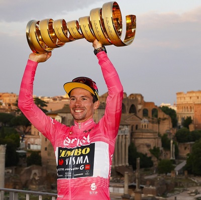 Foto zu dem Text "Startet Giro-Sieger Roglic auch bei der Tour de Suisse?"