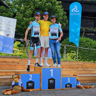 Foto zu dem Text "Tour de Kärnten: Das Podium in Celeste"