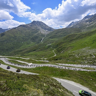 Foto zu dem Text "Wegen Felslawine: 6. Etappe der Tour de Suisse ohne Albulapass"
