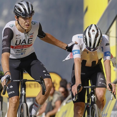 Foto zu dem Text "Leere Beine, leerer Blick: Pogacar am Col de la Loze gedemütigt"