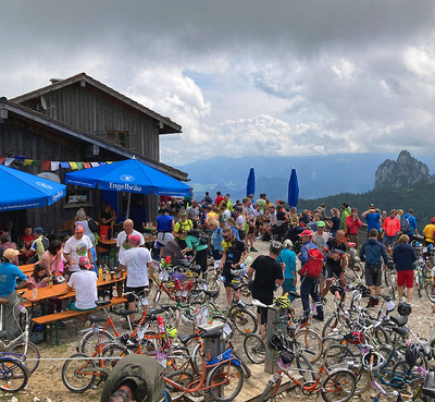 Foto zu dem Text "Klappradsport: Weltmeister im Bergzeitfahren gekürt"