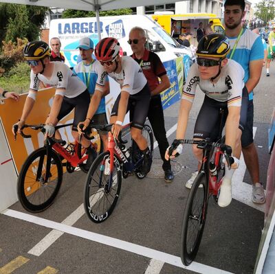 Foto zu dem Text "Tour Alsace: U23-Nationalteam und Vorarlberg knapp an Top 10 vorbei"