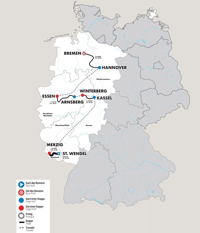 Foto zu dem Text "Deutschland Tour: Parcours für Klassikerjäger und Sprinter"