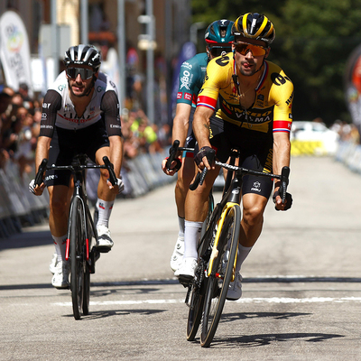 Foto zu dem Text "Roglic holt sich in Burgos die Etappe und das Rote Trikot"