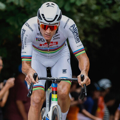 Foto zu dem Text "Van der Poel beim MTB-Olympia-Test statt der Straßen-EM"