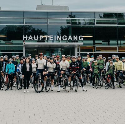 Foto zu dem Text "Walscheids Fahrt bringt 7500 Euro für Kindertumorzentrum"