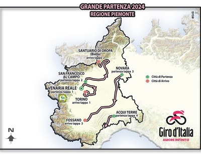 Foto zu dem Text "107. Giro d´Italia fordert Favoriten mit früher erster Bergankunft "