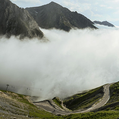 Foto zu dem Text "TransPyrenees: Ziegen im Nebel, Zickzack auf Schmierseife"