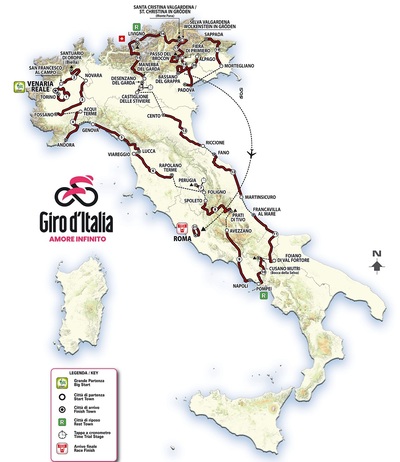 Foto zu dem Text "107. Giro d´Italia mit Stelvio und zweimal Monte Grappa"