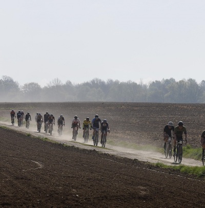 Foto zu dem Text "Gouvenou hofft auf Schotter-Chaos durch Pogacar und Evenepoel"