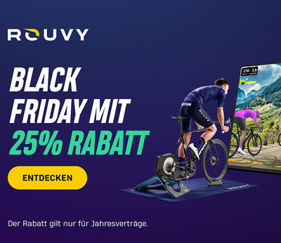 Foto zu dem Text "Rouvy: Der Black-Friday-Deal"