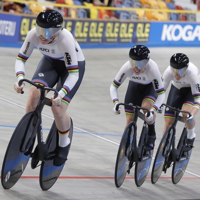 Foto zu dem Text "Deutschen Teamsprinterinnen gelingt der EM-Hattrick"