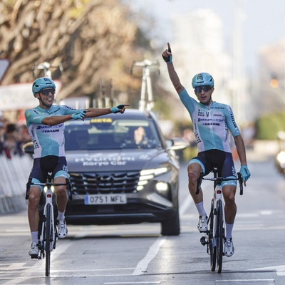 Foto zu dem Text "Ausreißerduo lässt Bardiani zum Valencia-Auftakt jubeln"