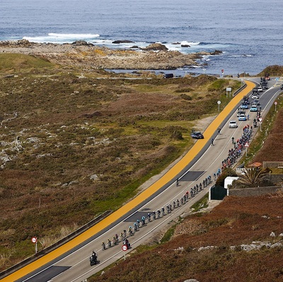 Foto zu dem Text "Movistar mit Quintana und Sosa zu O Gran Camino"