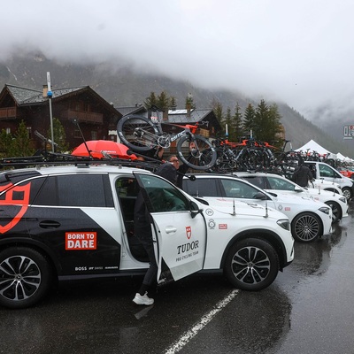 Foto zu dem Text "16. Etappe startet in Laas und ist auf 118,4 Kilometer verkürzt"