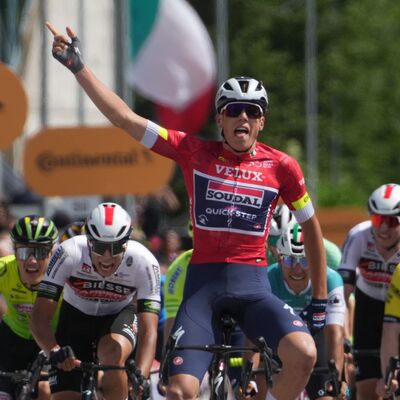 Foto zu dem Text "Giro Next Gen: Nur Magnier schneller als Teutenberg"