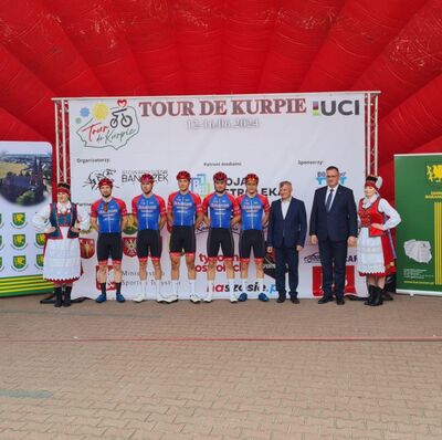 Foto zu dem Text "Tour de Kurpie: Berthold Radteam fährt fünf Mal in die Top Ten"