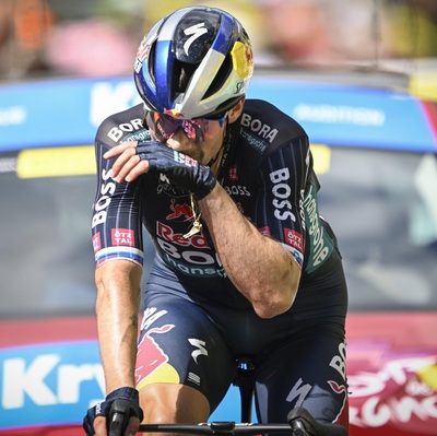 Foto zu dem Text "3-Kilometer-Regel bewahrt Roglic vor größerem Schaden"