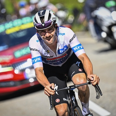 Foto zu dem Text "Evenepoel die klare Nr. 3: Podium in Pyrenäen abgesichert"