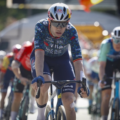 Foto zu dem Text "Kwiatkowskis Attacke brachte van Aert ans Limit"